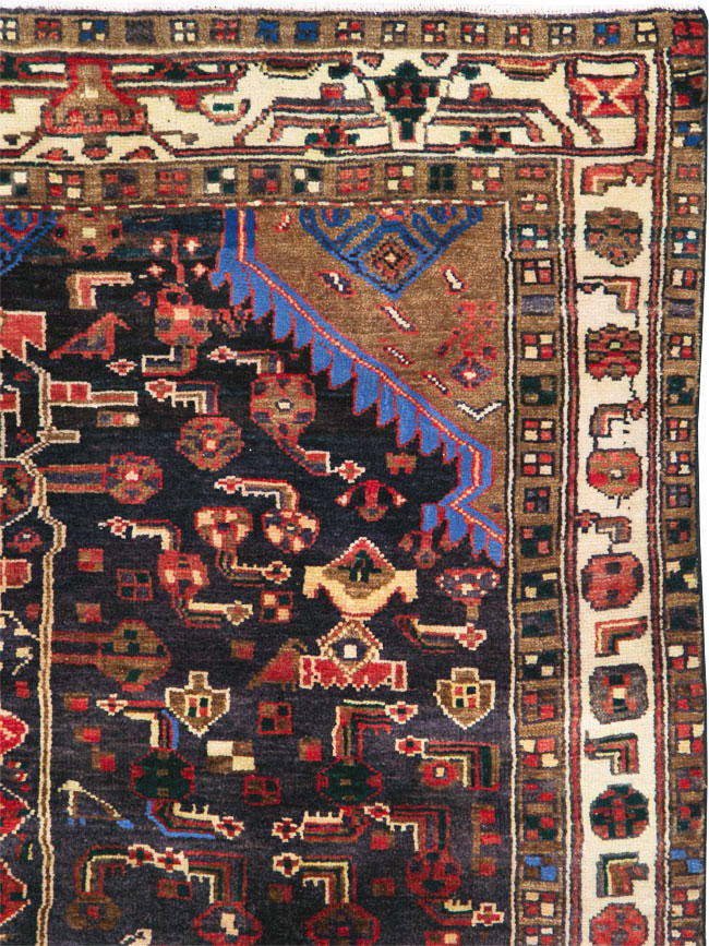 Vintage Persian Malayer Rug, No.27079 - Gsblank