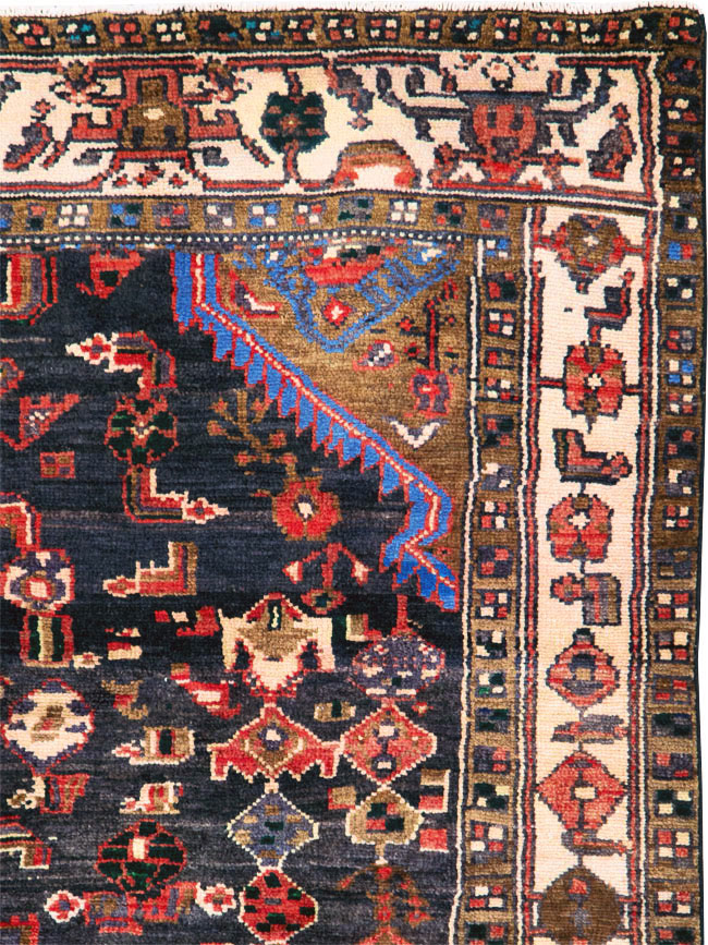 Vintage Persian Malayer Rug, No.27079 - Gsblank