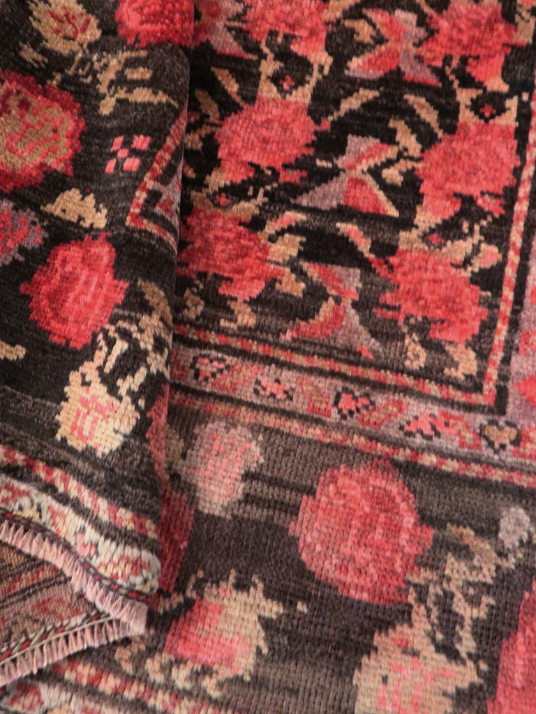 Vintage Caucasian Karabagh Accent Rug, No.27084 - Gsblank