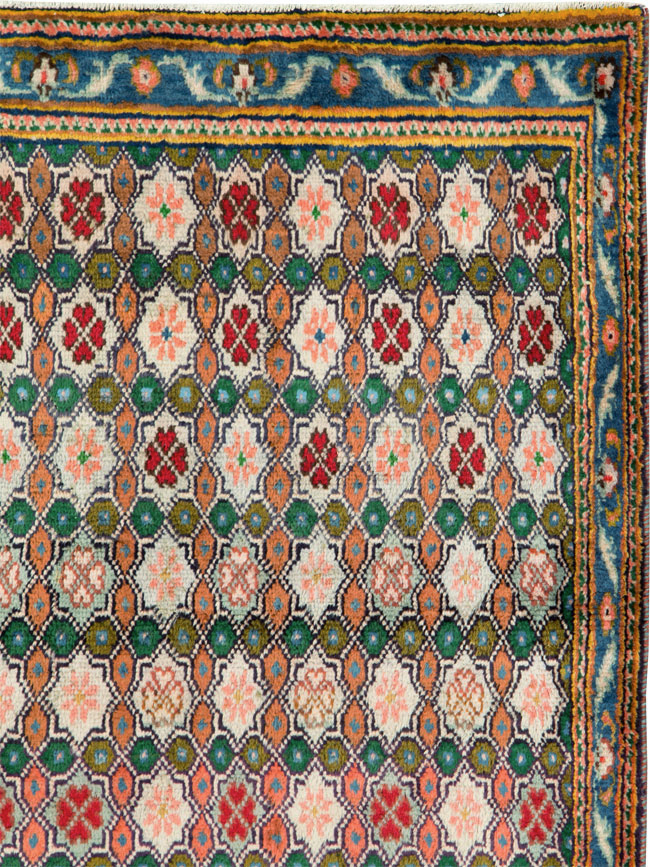 Vintage Persian Hamadan Rug, No.27085 - Gsblank