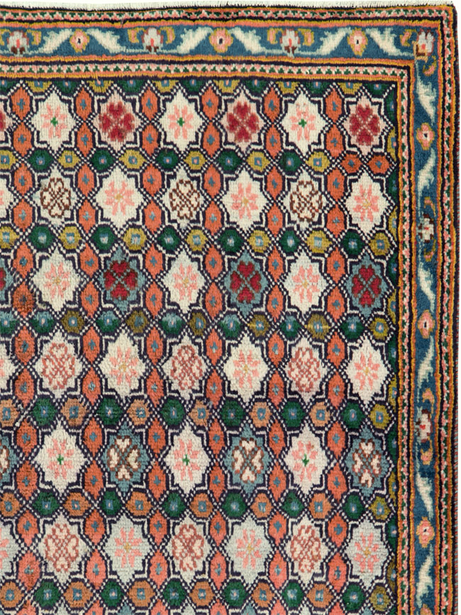 Vintage Persian Hamadan Rug, No.27085 - Gsblank