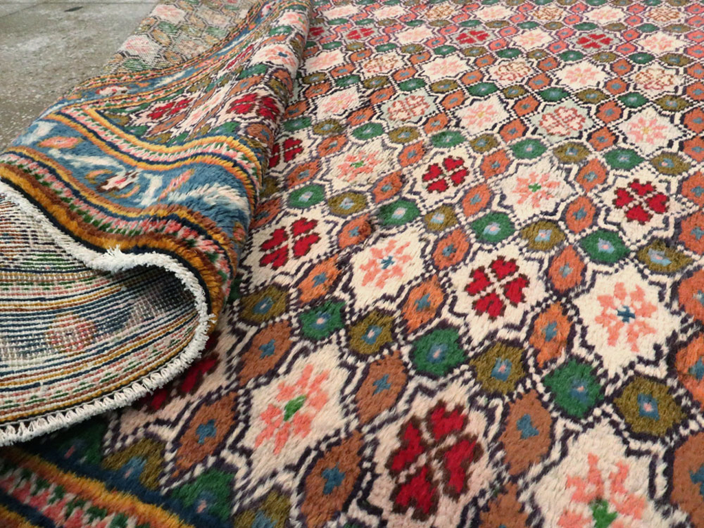 Vintage Persian Hamadan Rug, No.27085 - Gsblank