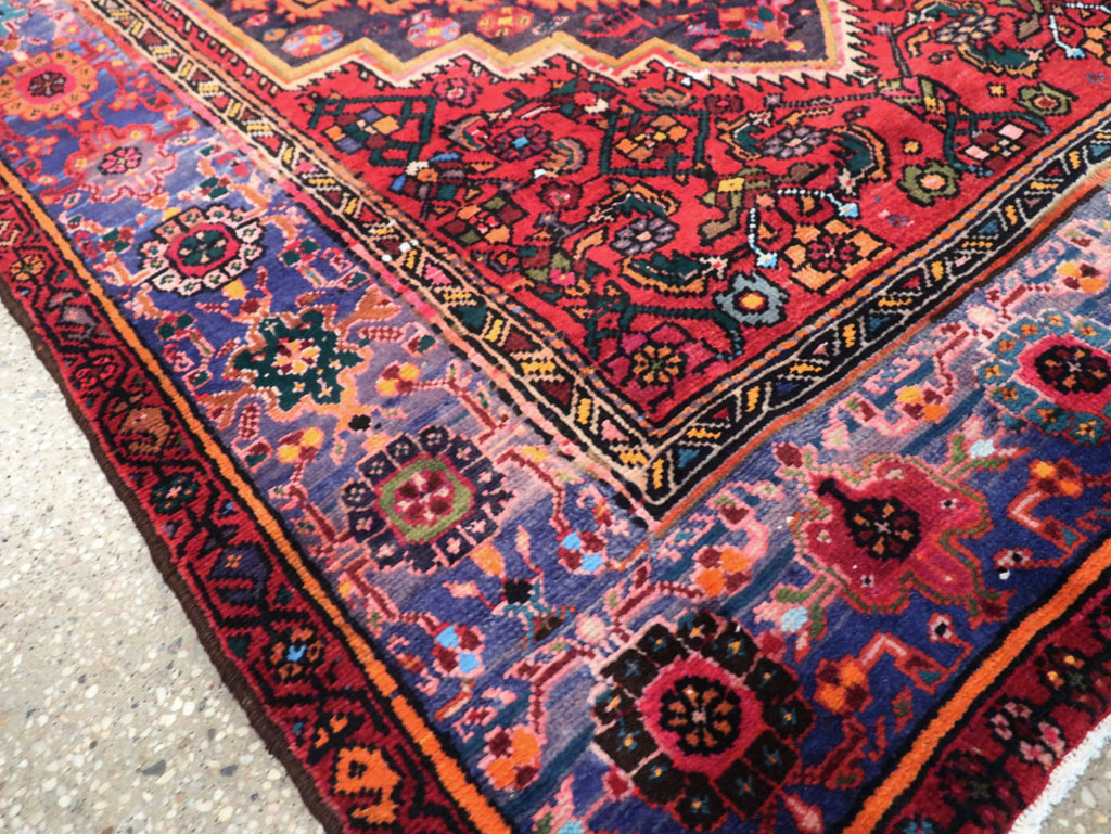 Vintage Persian Hamadan Rug, No.27091 - Gsblank