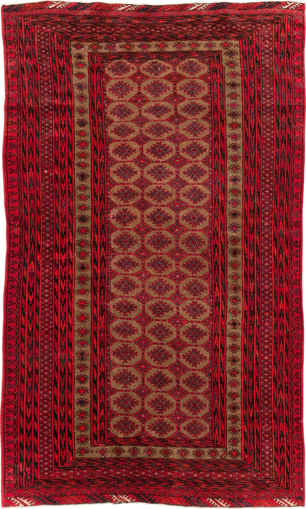 Vintage Turkoman Rug, No.27097 - Gsblank
