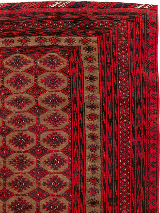 Vintage Turkoman Rug, No.27097 - Gsblank