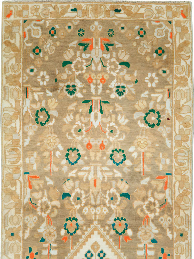 Vintage Persian Malayer Runner, No.27101 - Gsblank