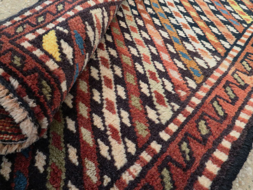 Vintage Persian Kurd Rug, No.27103 - Gsblank