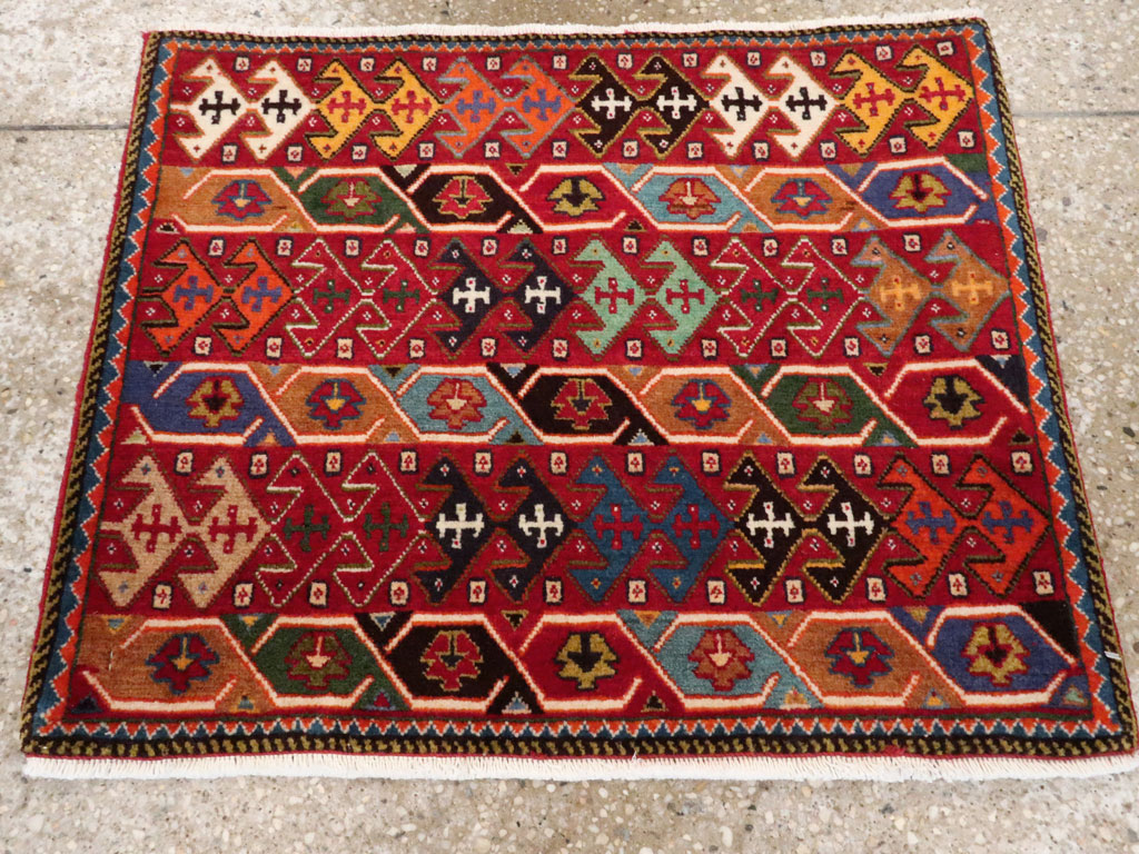 Vintage Persian Afshar Rug (Pair: 2 of 2), No.27121 - Gsblank