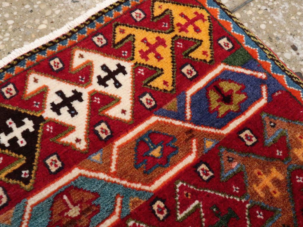 Vintage Persian Afshar Rug (Pair: 2 of 2), No.27121 - Gsblank