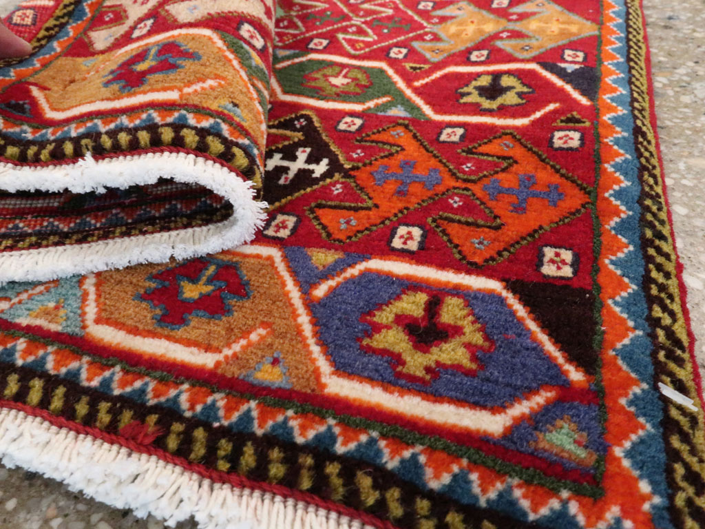 Vintage Persian Afshar Rug (Pair: 2 of 2), No.27121 - Gsblank