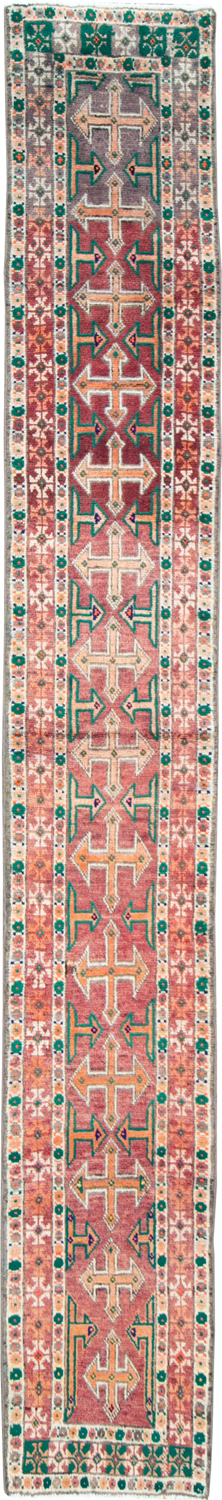 Vintage Persian Hamadan Runner, No.27127 - Gsblank