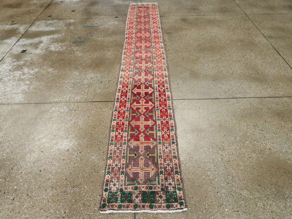 Vintage Persian Hamadan Runner, No.27127 - Gsblank