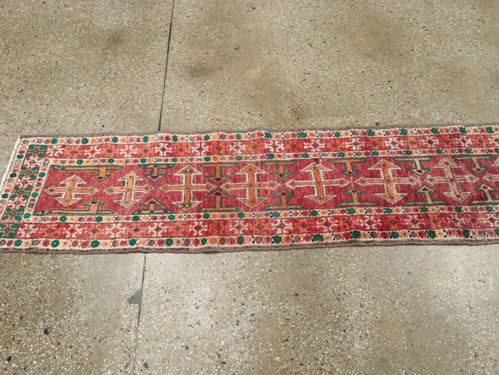 Vintage Persian Hamadan Runner, No.27127 - Gsblank
