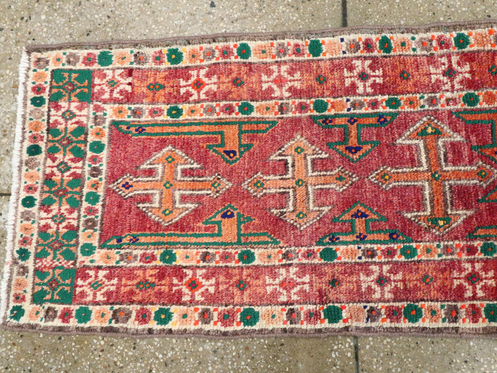 Vintage Persian Hamadan Runner, No.27127 - Gsblank