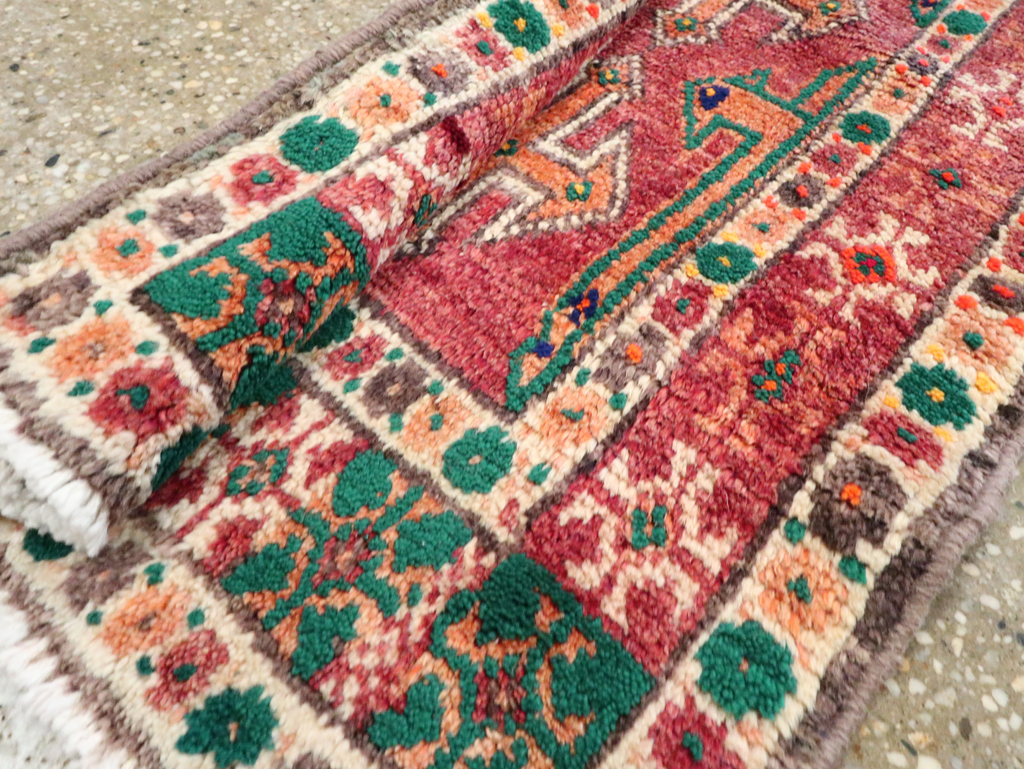 Vintage Persian Hamadan Runner, No.27127 - Gsblank