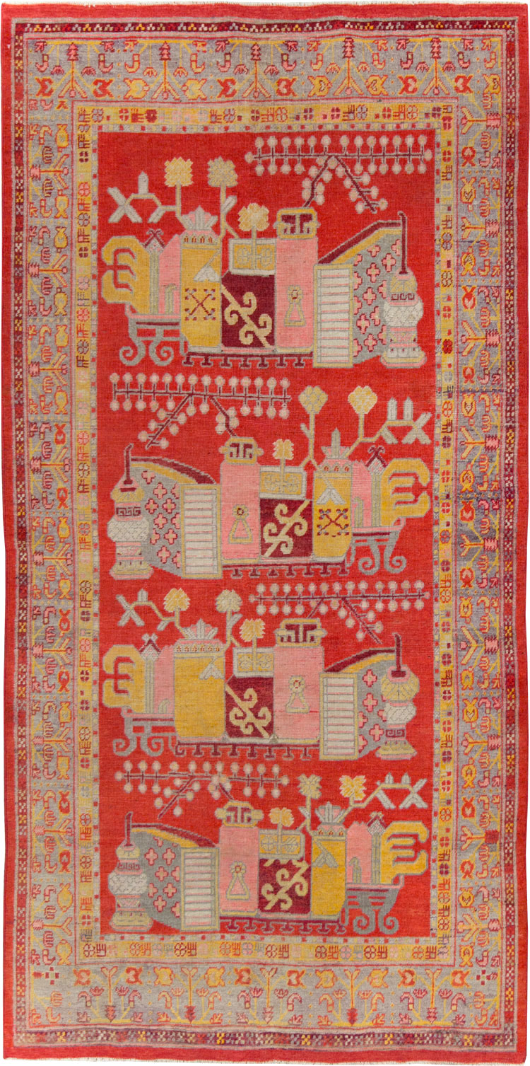 Antique Khotan Rug, No.27135 - Gsblank