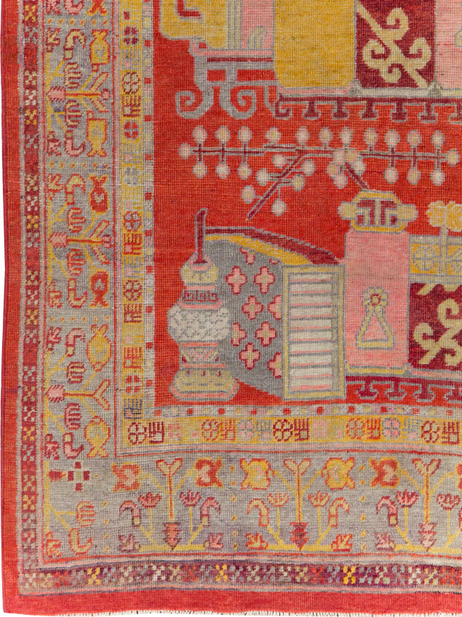 Antique Khotan Rug, No.27135 - Gsblank