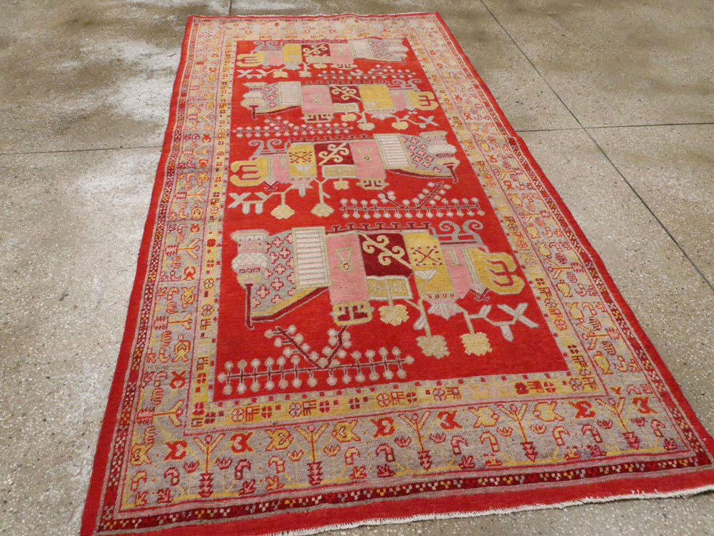 Antique Khotan Rug, No.27135 - Gsblank
