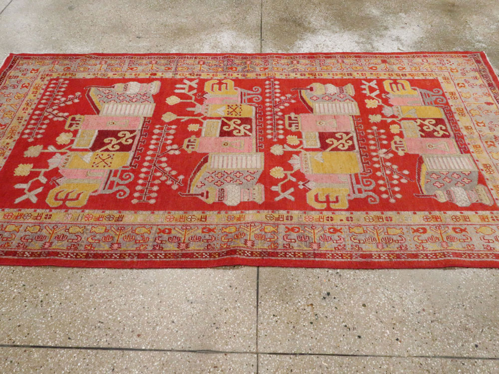 Antique Khotan Rug, No.27135 - Gsblank