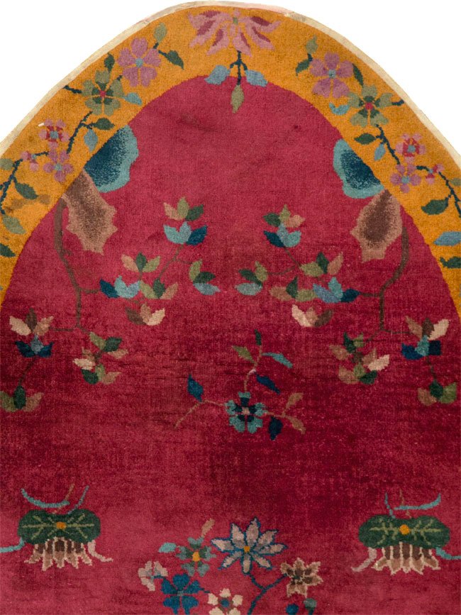Vintage Chinese Deco Rug, No.27137 - Gsblank