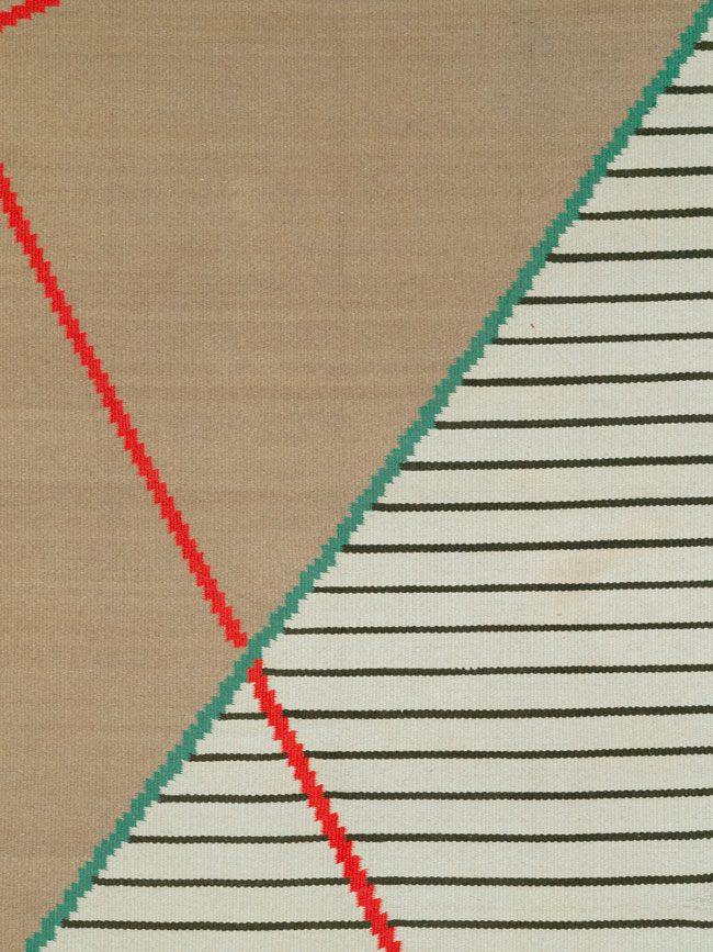 Vintage Czech Kilim Flatweave By Antonin Kybal, No.27138 - Gsblank