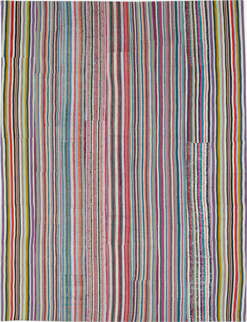 Vintage Turkish Flatweave Kilim , No.27149 - Gsblank