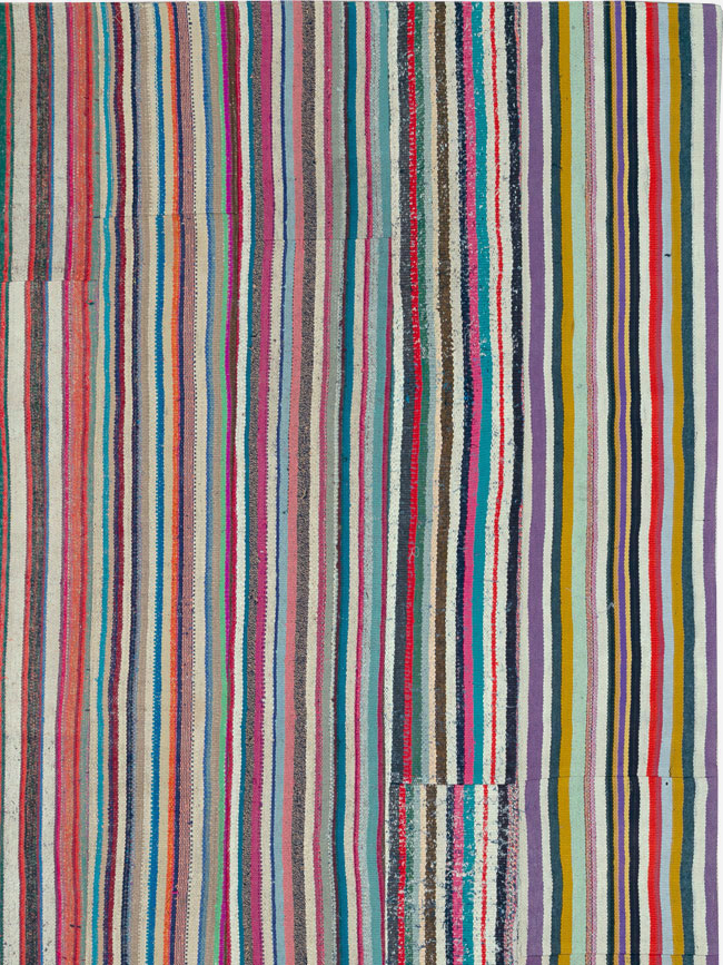 Vintage Turkish Flatweave Kilim , No.27149 - Gsblank