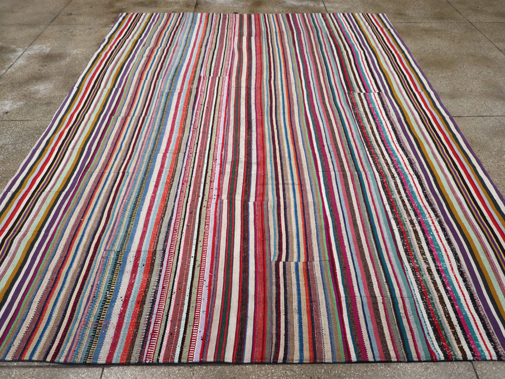 Vintage Turkish Flatweave Kilim , No.27149 - Gsblank