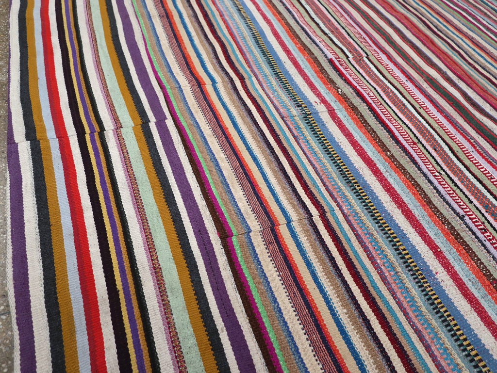 Vintage Turkish Flatweave Kilim , No.27149 - Gsblank