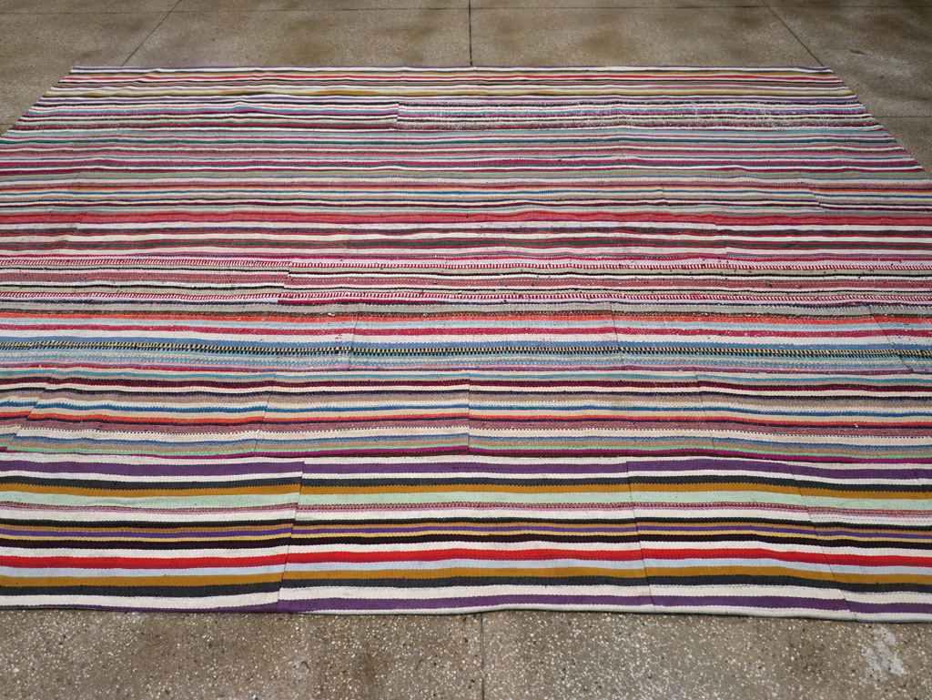 Vintage Turkish Flatweave Kilim , No.27149 - Gsblank