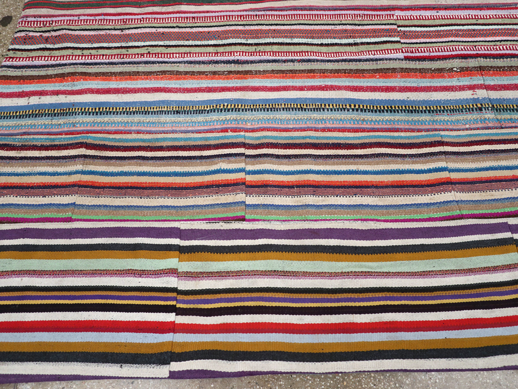 Vintage Turkish Flatweave Kilim , No.27149 - Gsblank