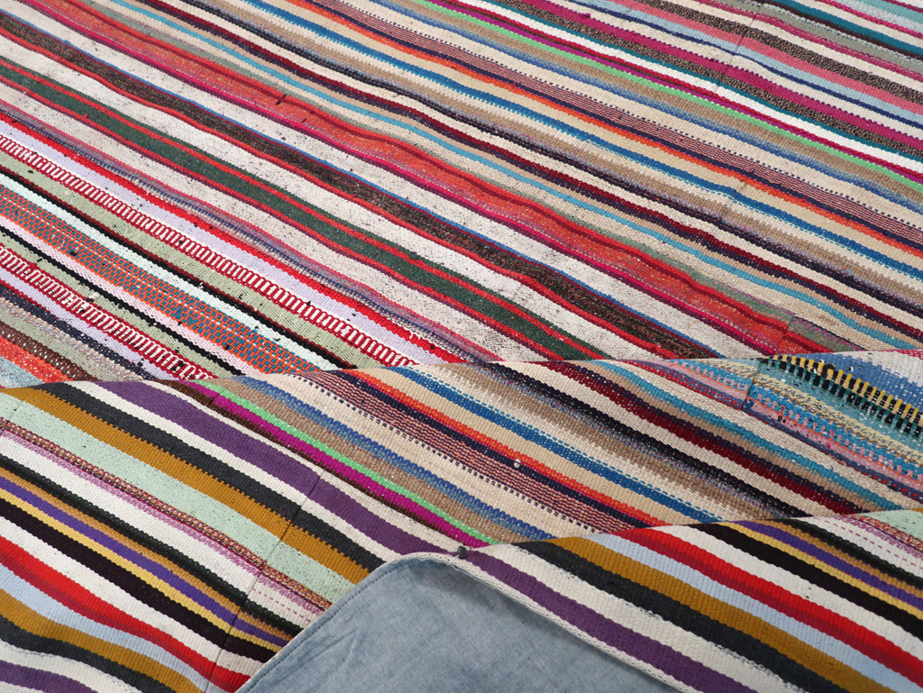 Vintage Turkish Flatweave Kilim , No.27149 - Gsblank