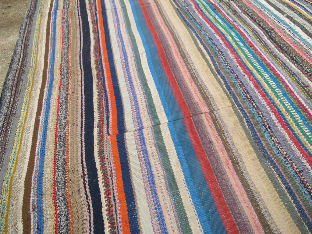 Vintage Turkish Flatweave Kilim , No.27152 - Gsblank