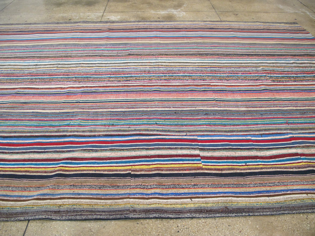 Vintage Turkish Flatweave Kilim , No.27152 - Gsblank