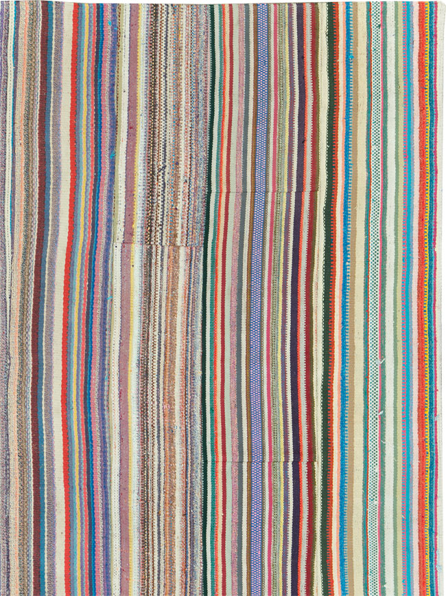 Vintage Turkish Flatweave Kilim , No.27158 - Gsblank