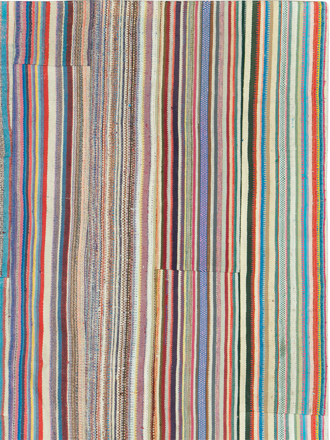 Vintage Turkish Flatweave Kilim , No.27158 - Gsblank