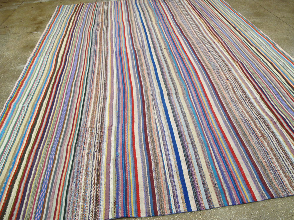 Vintage Turkish Flatweave Kilim , No.27158 - Gsblank