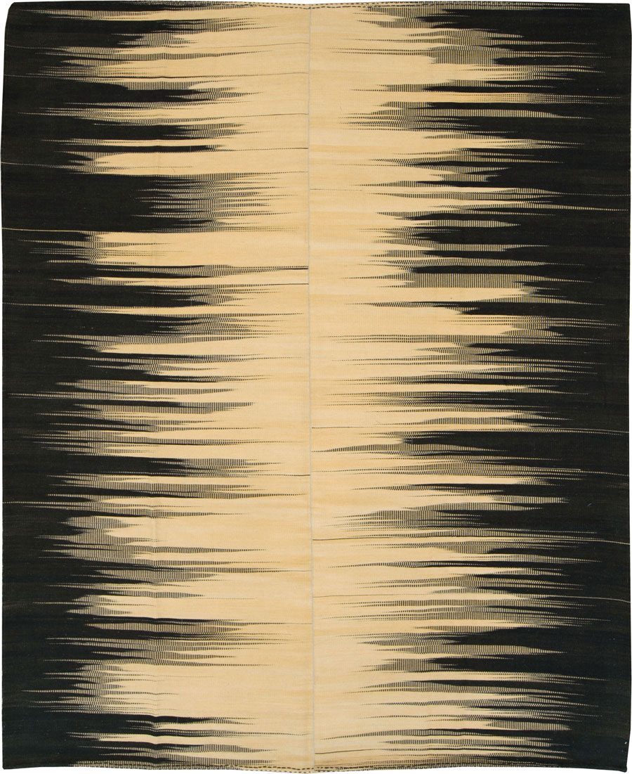 Modern Turkish Flatweave, No.27159 - Gsblank