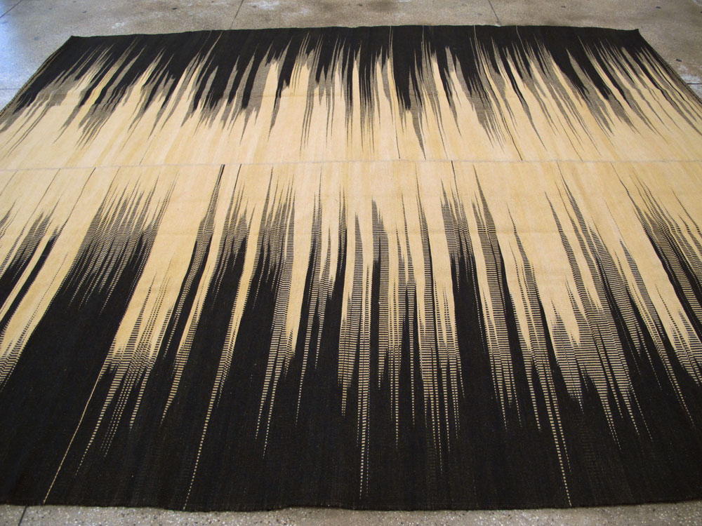 Modern Turkish Flatweave, No.27159 - Gsblank