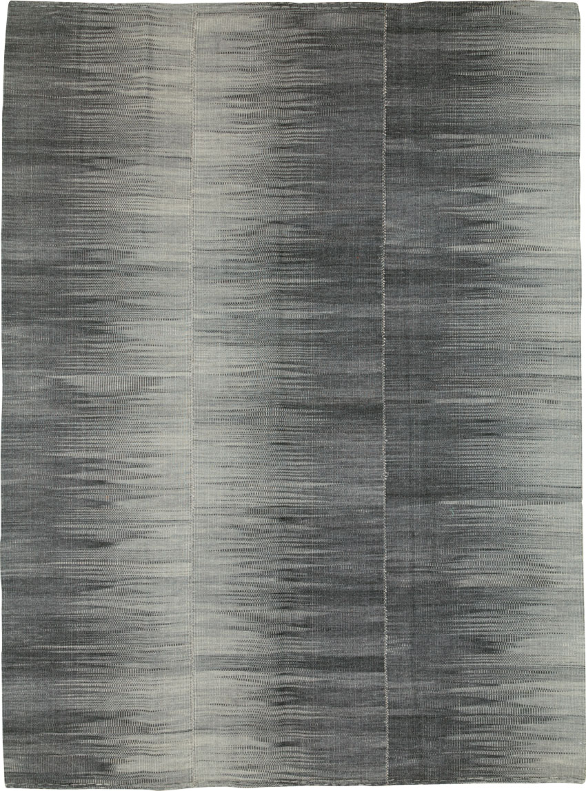 Modern Turkish Flatweave, No.27160 - Gsblank