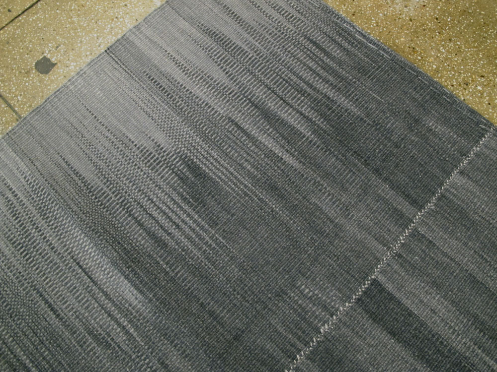 Modern Turkish Flatweave, No.27160 - Gsblank