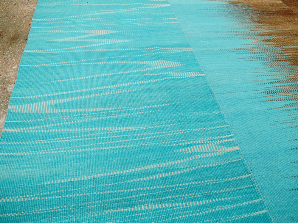 Modern Turkish Flatweave Kilim, No.27161 - Gsblank