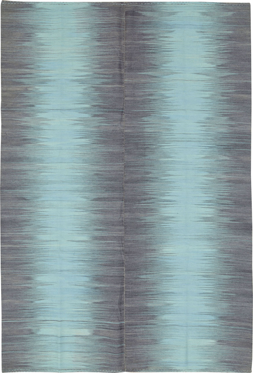 Modern Turkish Flatweave, No.27162 - Gsblank