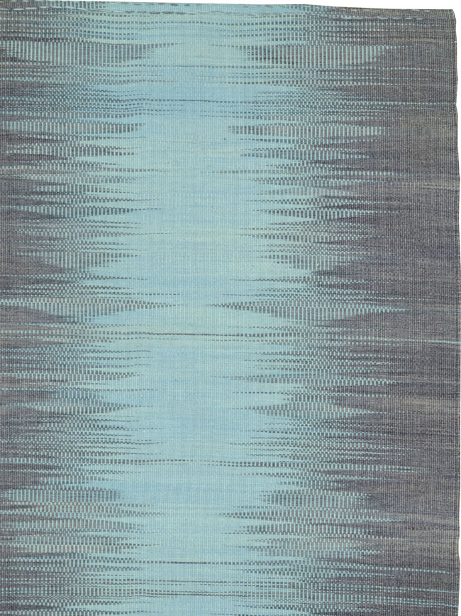 Modern Turkish Flatweave, No.27162 - Gsblank