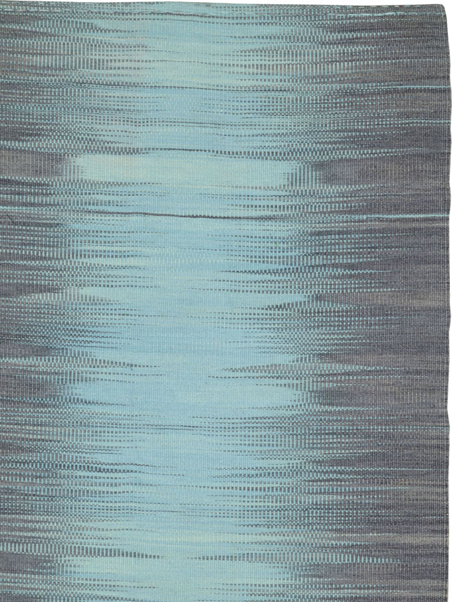 Modern Turkish Flatweave, No.27162 - Gsblank