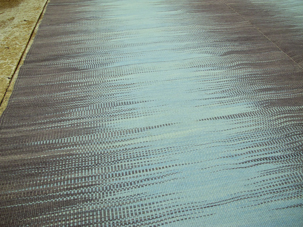 Modern Turkish Flatweave Kilim, No.27162 - Gsblank