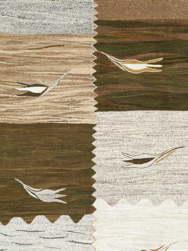 Modern Turkish Flatweave Kilim, No.27165 - Gsblank