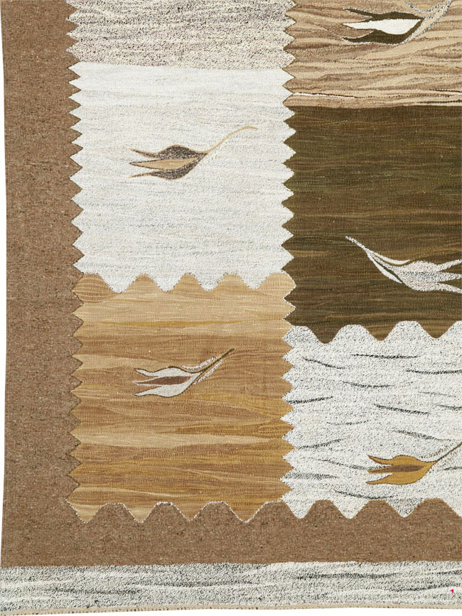 Modern Turkish Flatweave Kilim, No.27165 - Gsblank