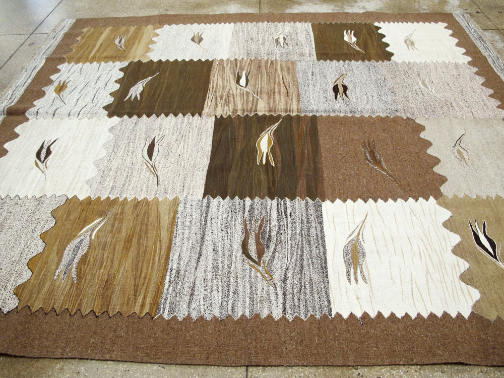 Modern Turkish Flatweave Kilim, No.27165 - Gsblank