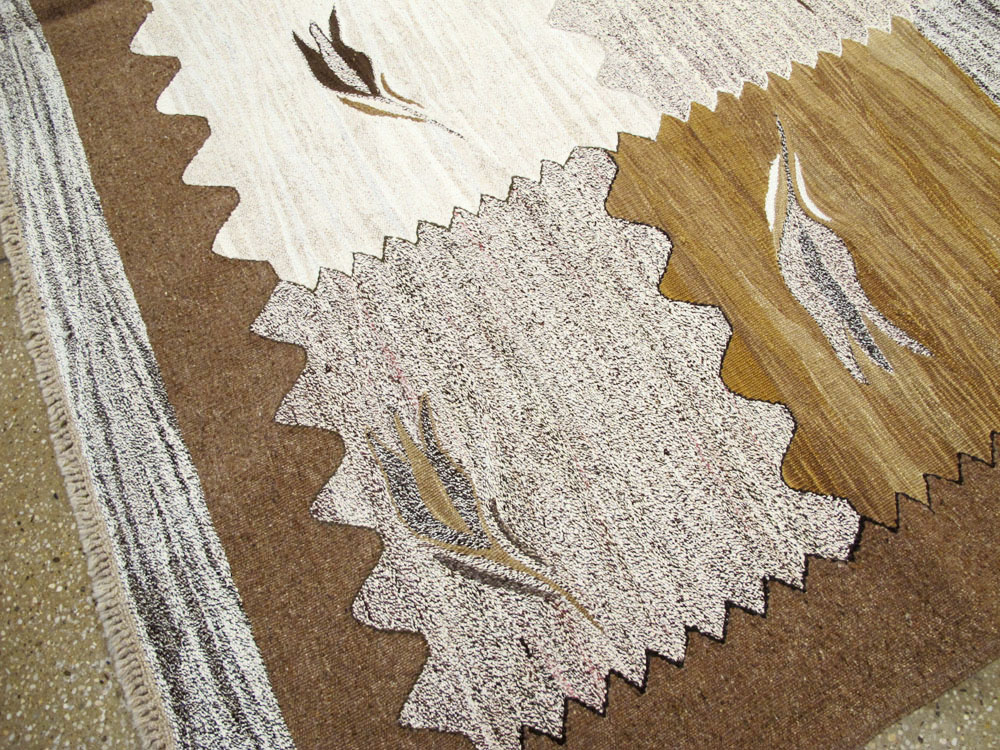 Modern Turkish Flatweave Kilim, No.27165 - Gsblank